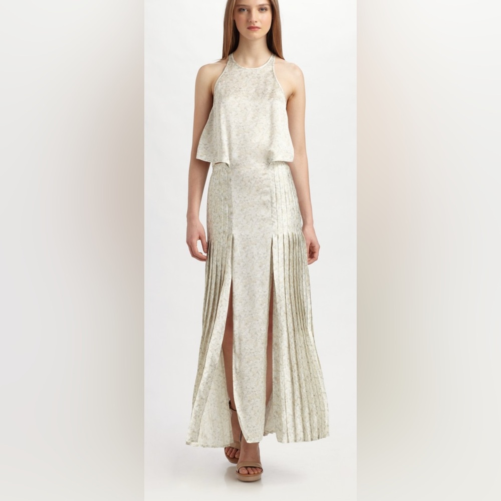 Stella McCartney 100% SILK Maxi dress- MADE IN ITALY- BEAUTIFUL!